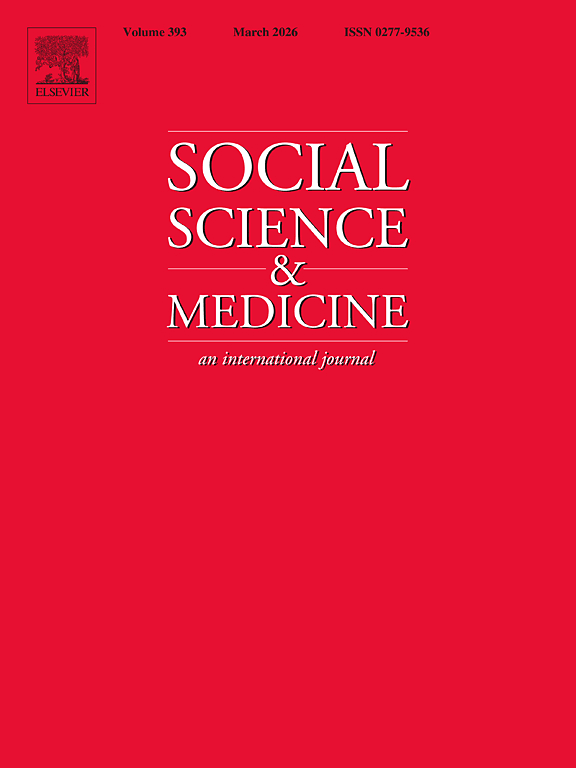Social Science & Medicine cover